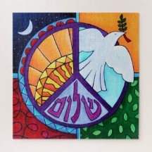 Pintura Shalom Pombo Paz