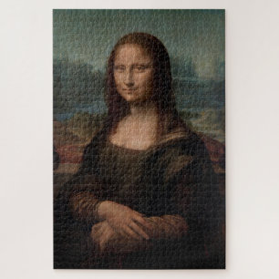 Quebra-cabeça Pinturas de Leonardo Da Vinci Mona Lisa