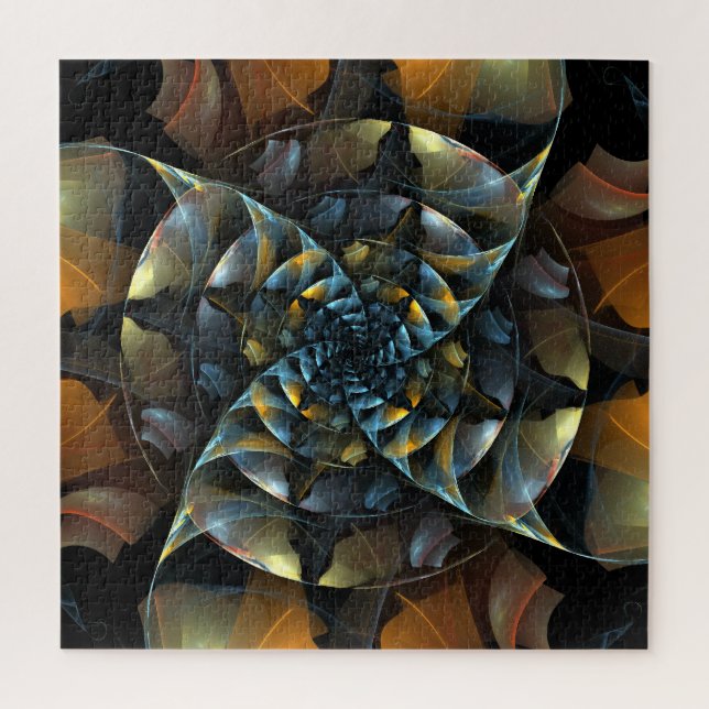 Quebra-cabeça PinWheel Abstrato Art (Vertical)
