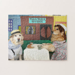 Quebra-cabeça Pioneiros do golden retriever