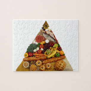 Quebra-cabeça Pirâmide de comida