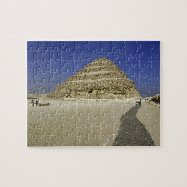 Quebra-cabeça Pirâmide de degraus em Saqqara, uma das primeiras (Horizontal)