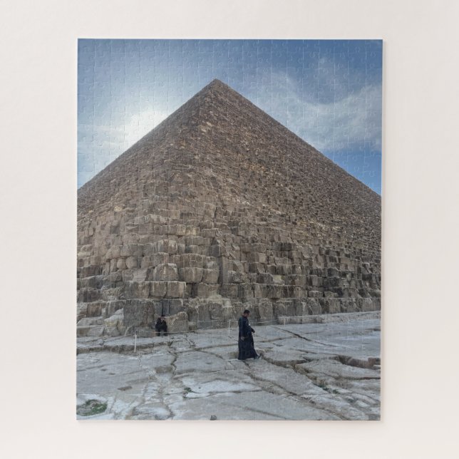 Quebra-cabeça Pirâmide Giza Egito (Vertical)