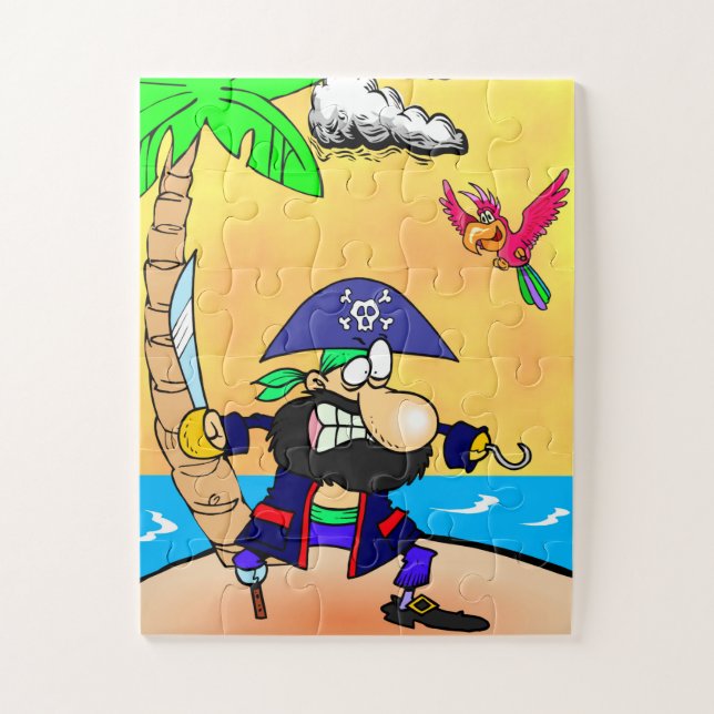 Quebra-cabeça Pirata (Vertical)