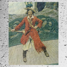 Piratas Antigos, Capitão Keitt por Howard Pyle