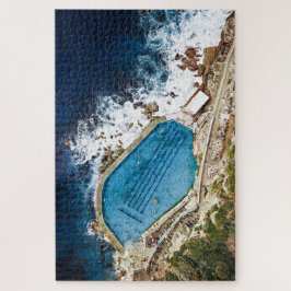 Quebra-cabeça Piscina De Bronte Oceano Sydney Aerial Seascapes