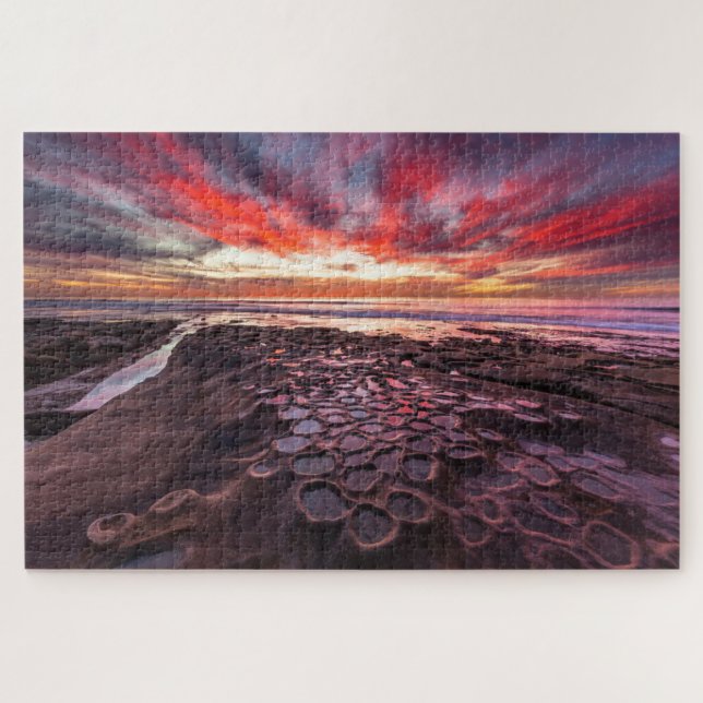 Quebra-cabeça Piscinas de maré em La Jolla, CA (Horizontal)