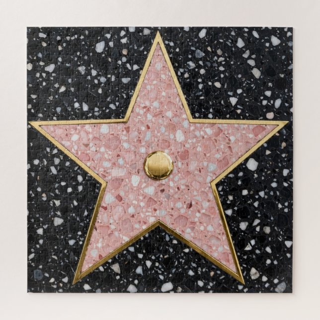 Quebra-cabeça Piso da Calçada da Fama de Hollywood (Vertical)