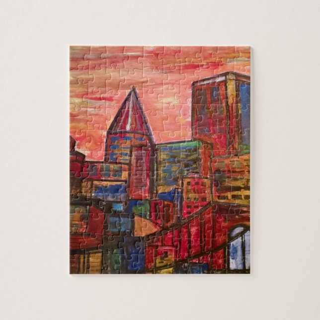 Quebra-cabeça Pittsburgh (Vertical)