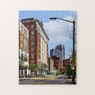 Quebra-cabeça Pittsburgh PA - Ver Rua Nona para Baixo