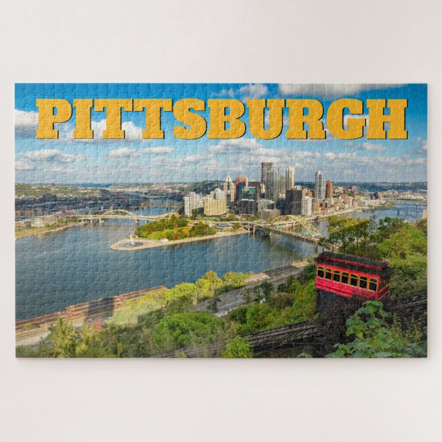 Quebra-cabeça Pittsburgh Pensilvânia  (Horizontal)