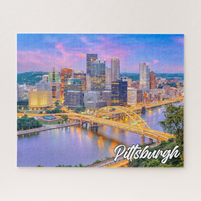 Quebra-cabeça Pittsburgh, Pensilvânia, Estados Unidos (Horizontal)