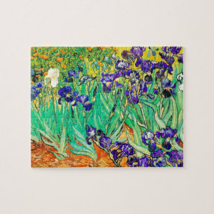 Quebra-cabeça PixDezines van gogh iris/rua. réplica