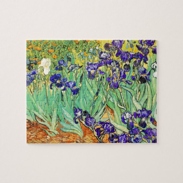 Quebra-cabeça PixDezines van gogh iris/rua. réplica (Horizontal)