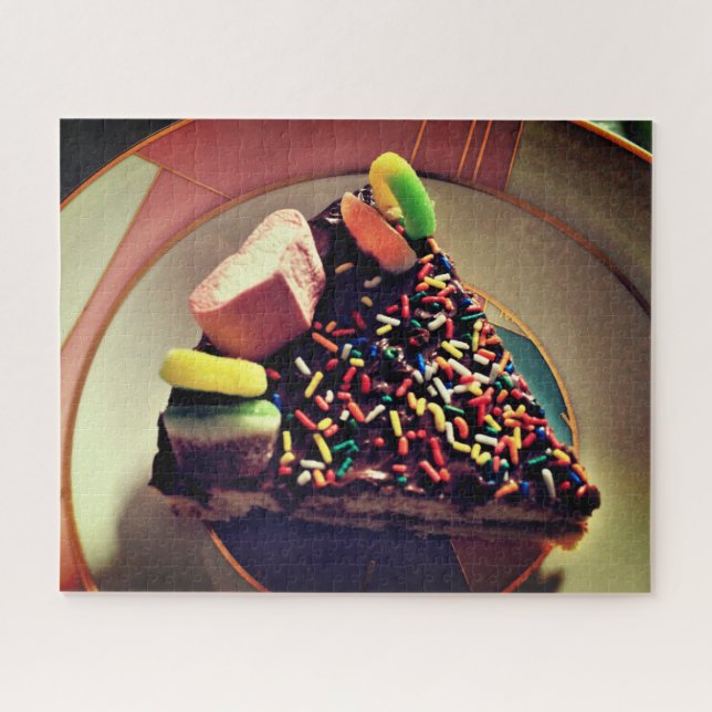 Quebra-cabeça Pizza de Cookie (Horizontal)