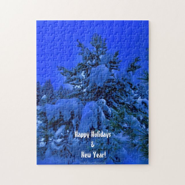 Quebra-cabeça Pizzle Luz de inverno (Vertical)