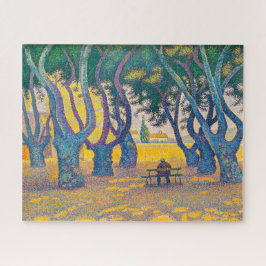 Quebra-cabeça Place des Lices, Rua. Tropez | Paul Signac |