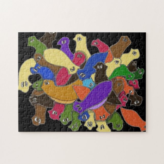 Quebra-cabeça Planários Loucos (Horizontal)