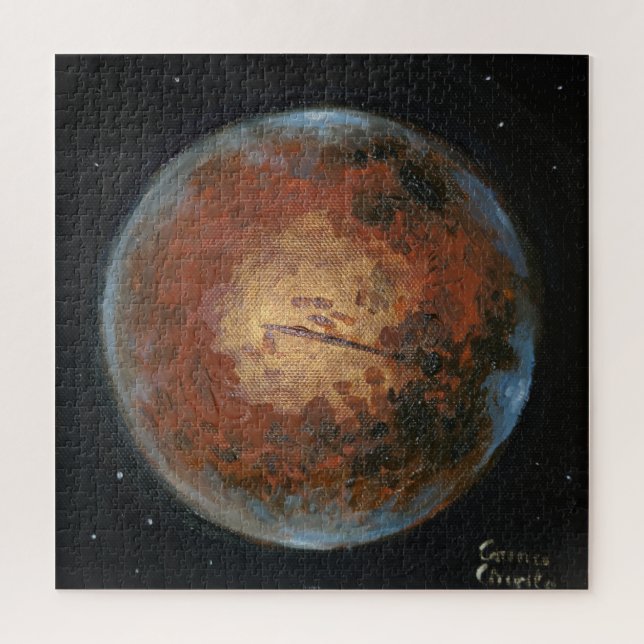 Quebra-cabeça Planeta Marte (Vertical)