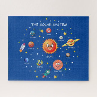 Quebra-cabeça Planetas do sistema solar