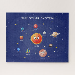 Quebra-cabeça Planetas do sistema solar