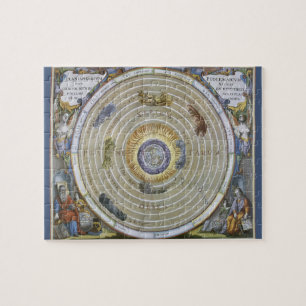 Quebra-cabeça Planisphere Ptolemaic do vintage por Andreas
