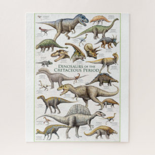 Quebra-cabeça Plano de fundo do dinossauro
