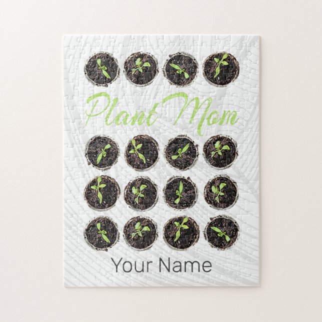 Quebra-cabeça Planta Mãe Jardim Flor Jardineiro Jardineiro Jardi (Vertical)