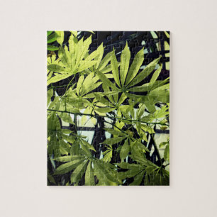 Quebra-cabeça Plantas Verdes, Folhagem