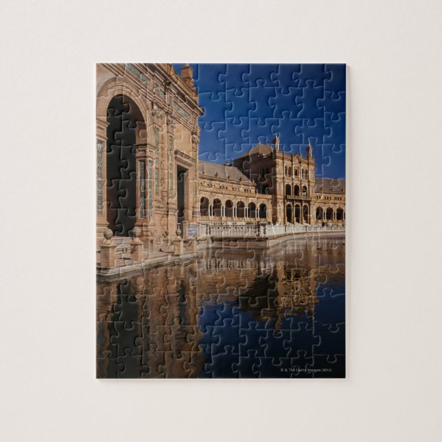 Quebra-cabeça Plaza de Espana, Sevilha, Espanha (Vertical)