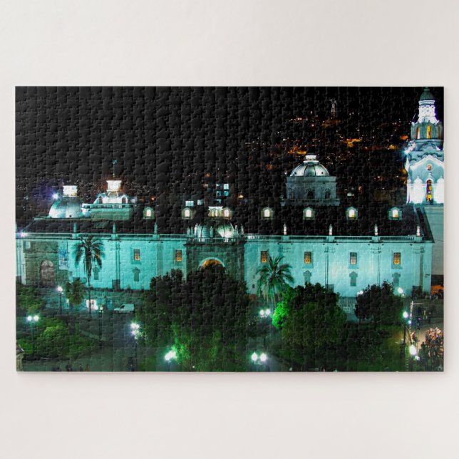 Quebra-cabeça Plaza de la Independencia, Quito, Equador (Horizontal)