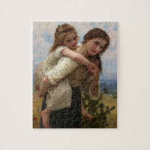 Quebra-cabeça Pleasant Burden por William Adolphe Bouguereau