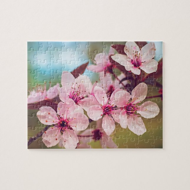 Quebra-cabeça Plum Tree Blossoms 8"x10" challenging (Horizontal)