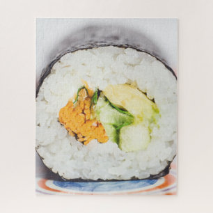 Quebra-cabeça Pó de sushi Peixe e arroz