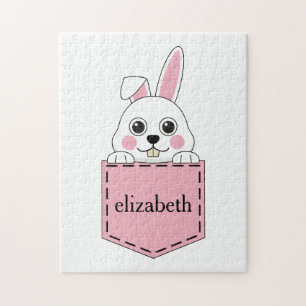 Quebra-cabeça Pocket Pet Bunny Personalize