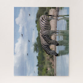 Quebra-cabeça Poço de Água de Zebra