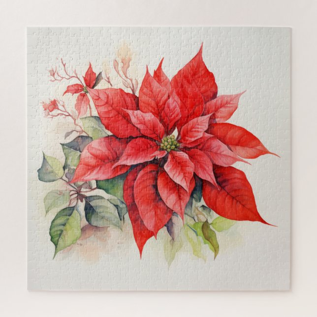 Quebra-cabeça Poinsettia (Vertical)