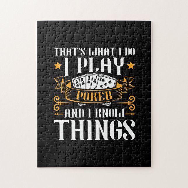 Quebra-cabeça Poker, É Isso Que Eu Toco (Vertical)