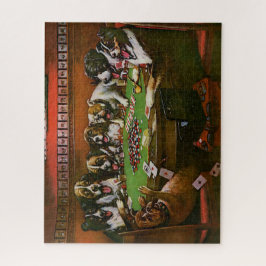 Quebra-cabeça Poker Sympathy Dogs Plays Coolidge 1903