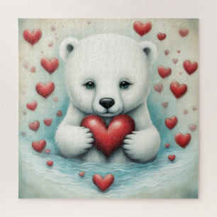 Quebra-cabeça Polar Bear Love 1