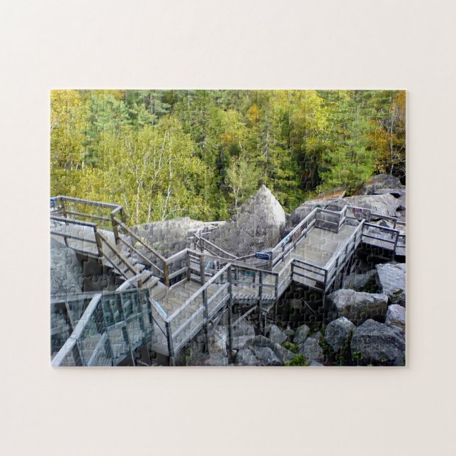 Quebra-cabeça Polar Caves Walkway, Plymouth, New Hampshire (Horizontal)