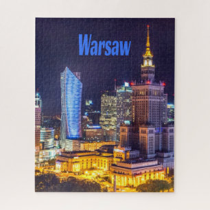 Quebra-cabeça Polônia de Varsóvia - Skyline, Espírito de Vars
