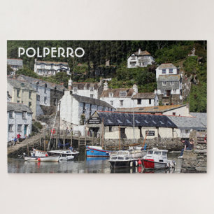 Quebra-cabeça Polperro:Cornwall, Inglaterra