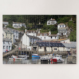 Quebra-cabeça Polperro, Cornwall, Inglaterra