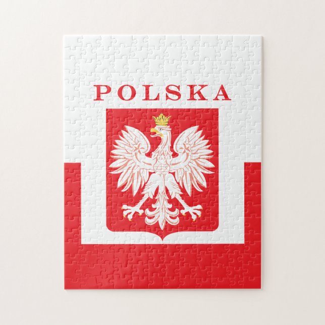 Quebra-cabeça Polska Eagle Red Shield (Vertical)
