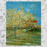 Quebra-cabeça Pomar em Blossom por Vincent van Gogh<br><div class="desc">Pomar em Blossom por Vincent van Gogh é uma pintura de natureza floral de apos impressionismo de arte vintage. Árvores em uma fazenda em um rancho com flores floridas em primavera. Sobre o artista: Vincent Willem van Gogh (1853-1890) foi um dos mais famosos pintores Post Impressionistas de sua era. Seu...</div>