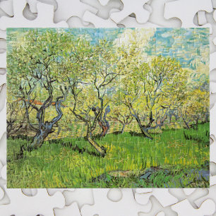Quebra-cabeça Pomar em Blossom por Vincent van Gogh