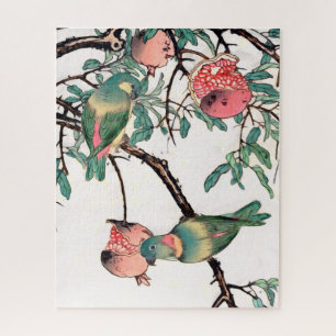 Quebra-cabeça Pomegranato e aves