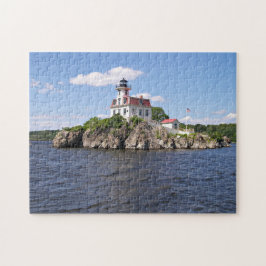 Quebra-cabeça Pomham Rocks Lighthouse, Rhode Island