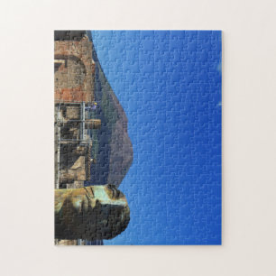 Quebra-cabeça Pompéia Itália Monte Vesúvio 11"14" 252 PC queb